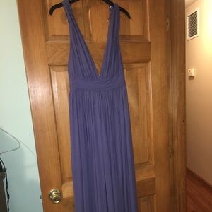 Purple plunge v neck prom dress from Windsor
